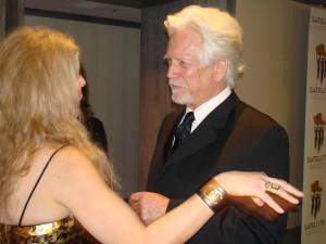 Adrienne Papp of Atlantic Publicity and Bruce Davison at the IPA, 2016 