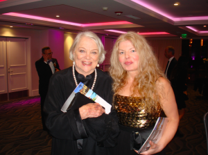 Adrienne Papp and Louise Fletcher at the 2016 Satellite Award, 2016 