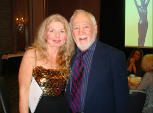 Adrienne Papp and Robert M. Young Award winner at the 2016 Press Academy, 2016 